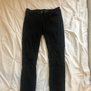 Articles of Society Black Ripped Skinny Jeans